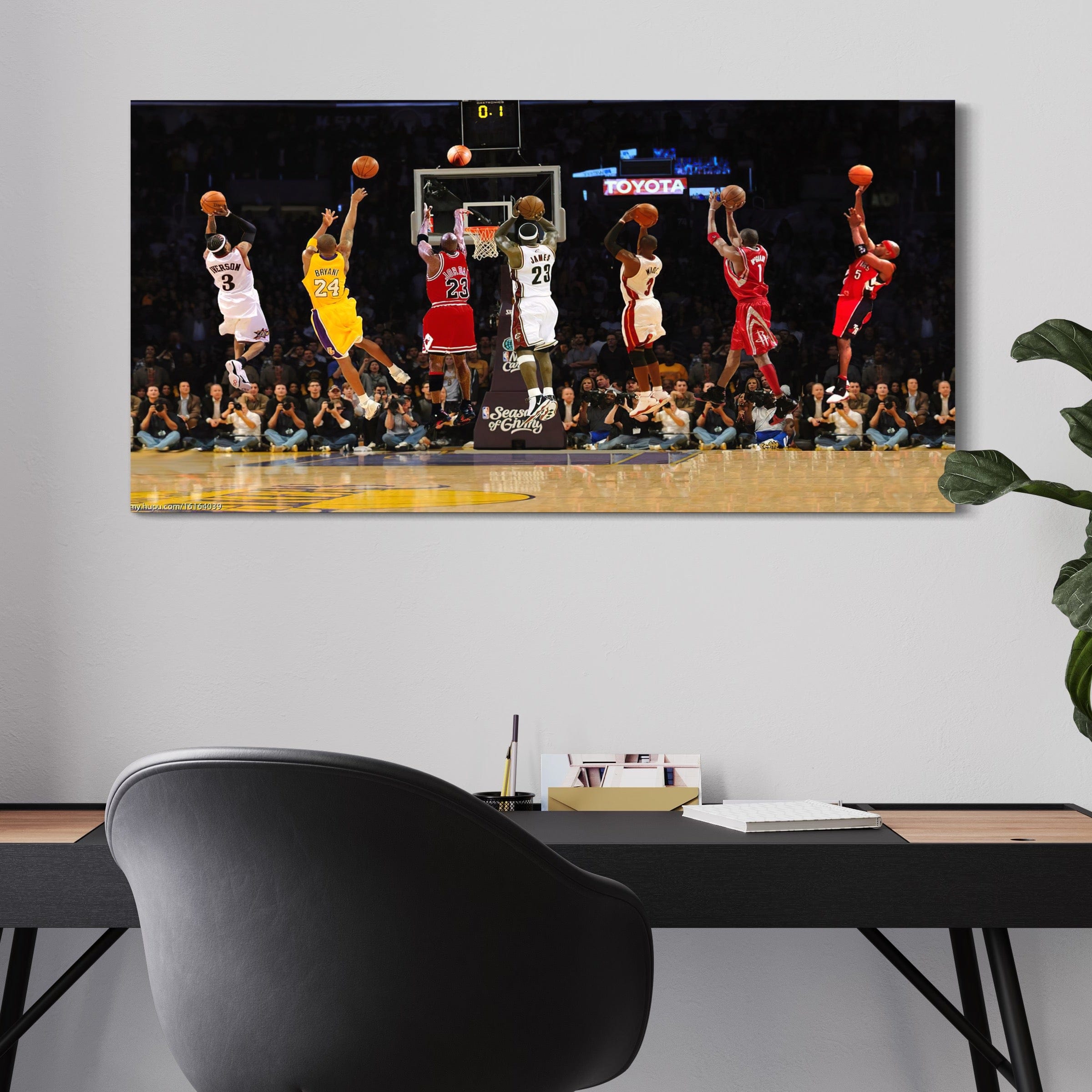 Basketball Stars Canvas