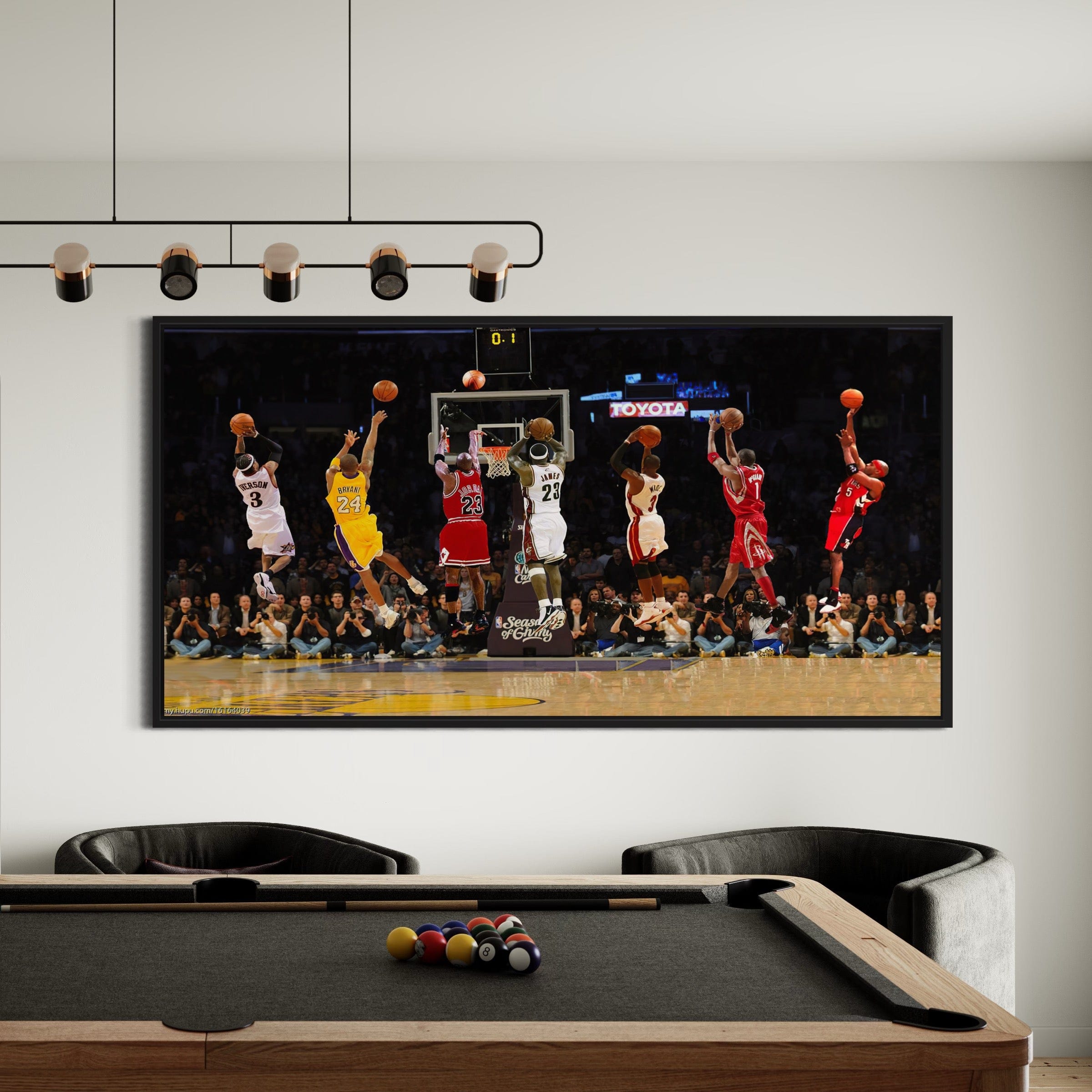 Basketball Stars Canvas