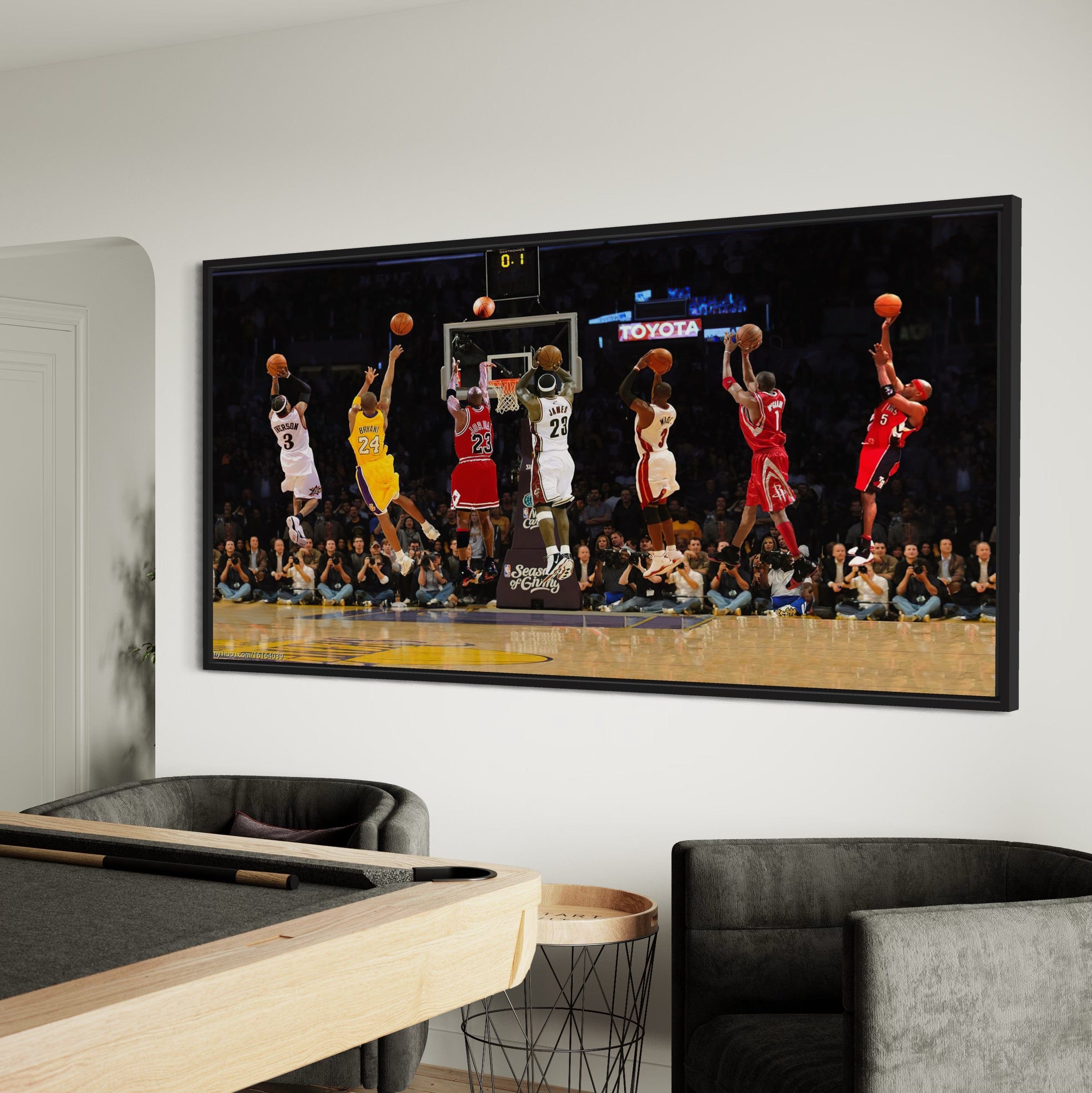 Basketball Stars Canvas