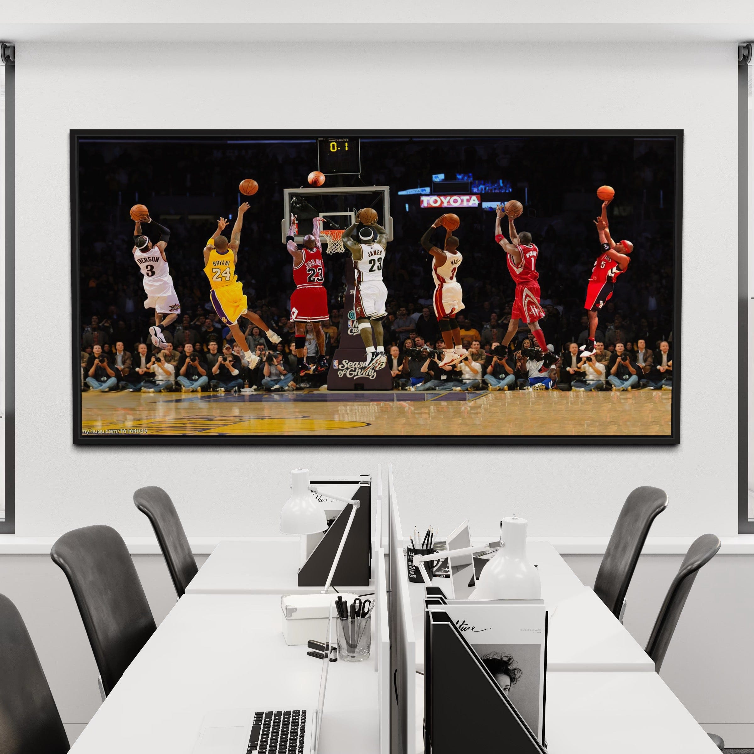 Basketball Stars Canvas