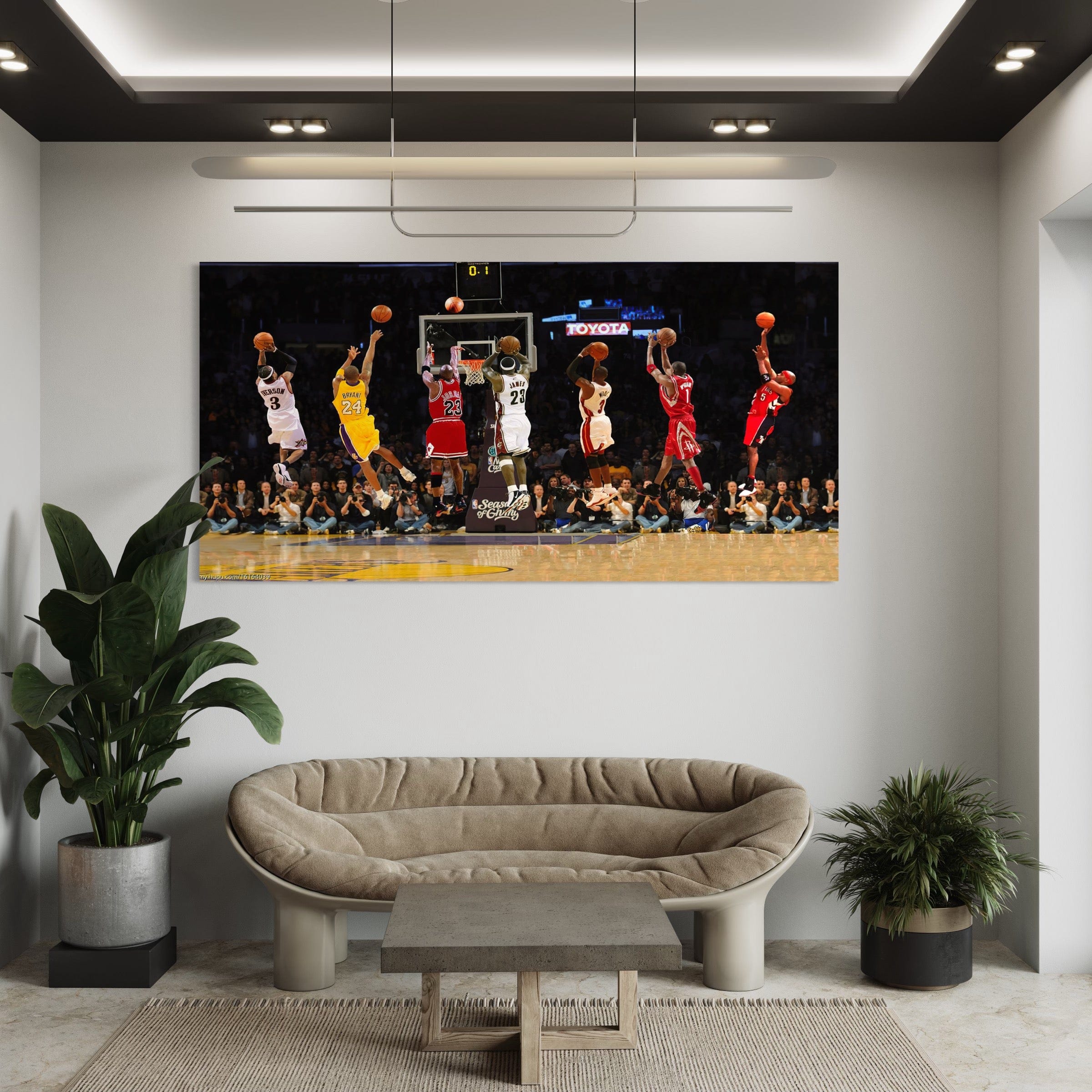 Basketball Stars Canvas