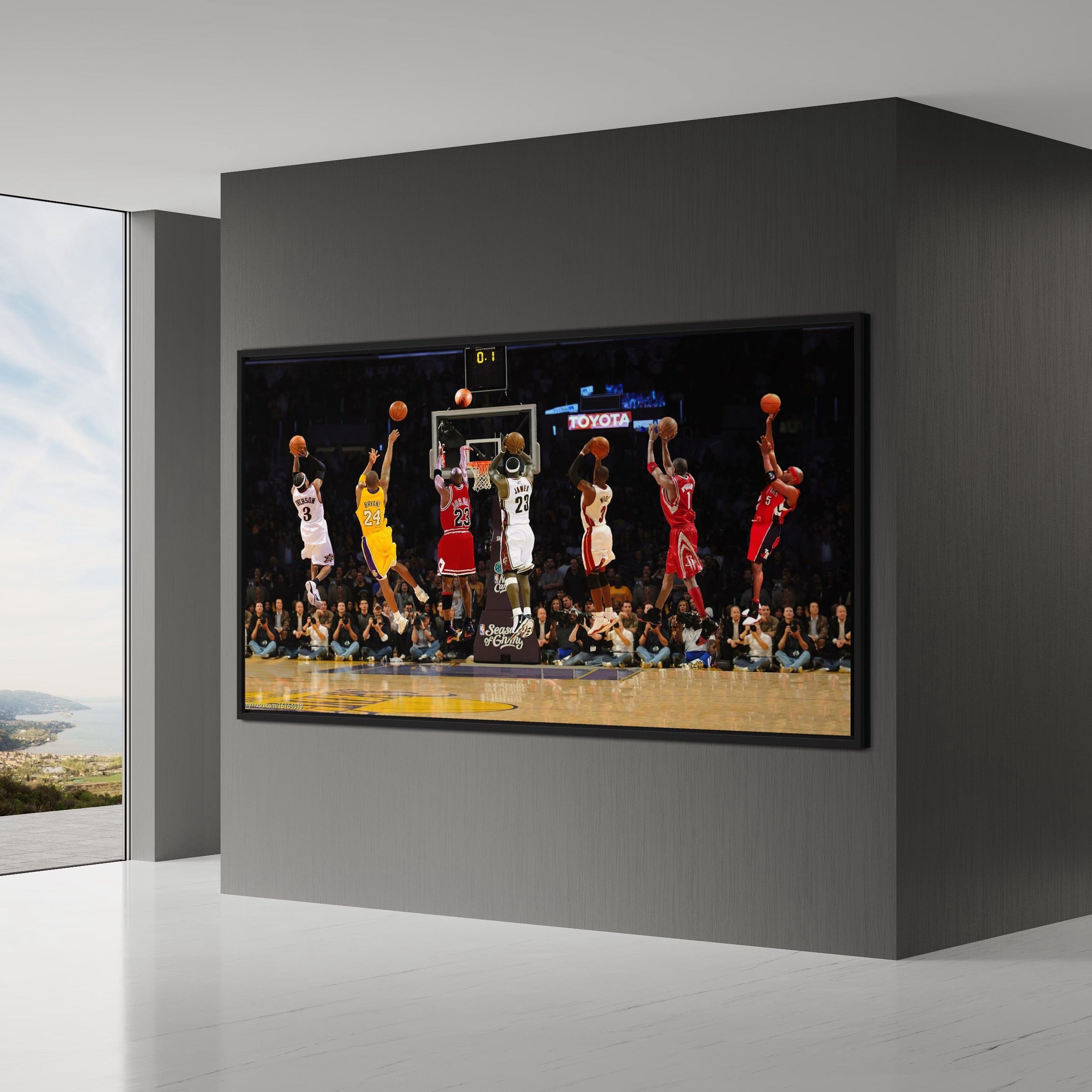 Basketball Stars Canvas