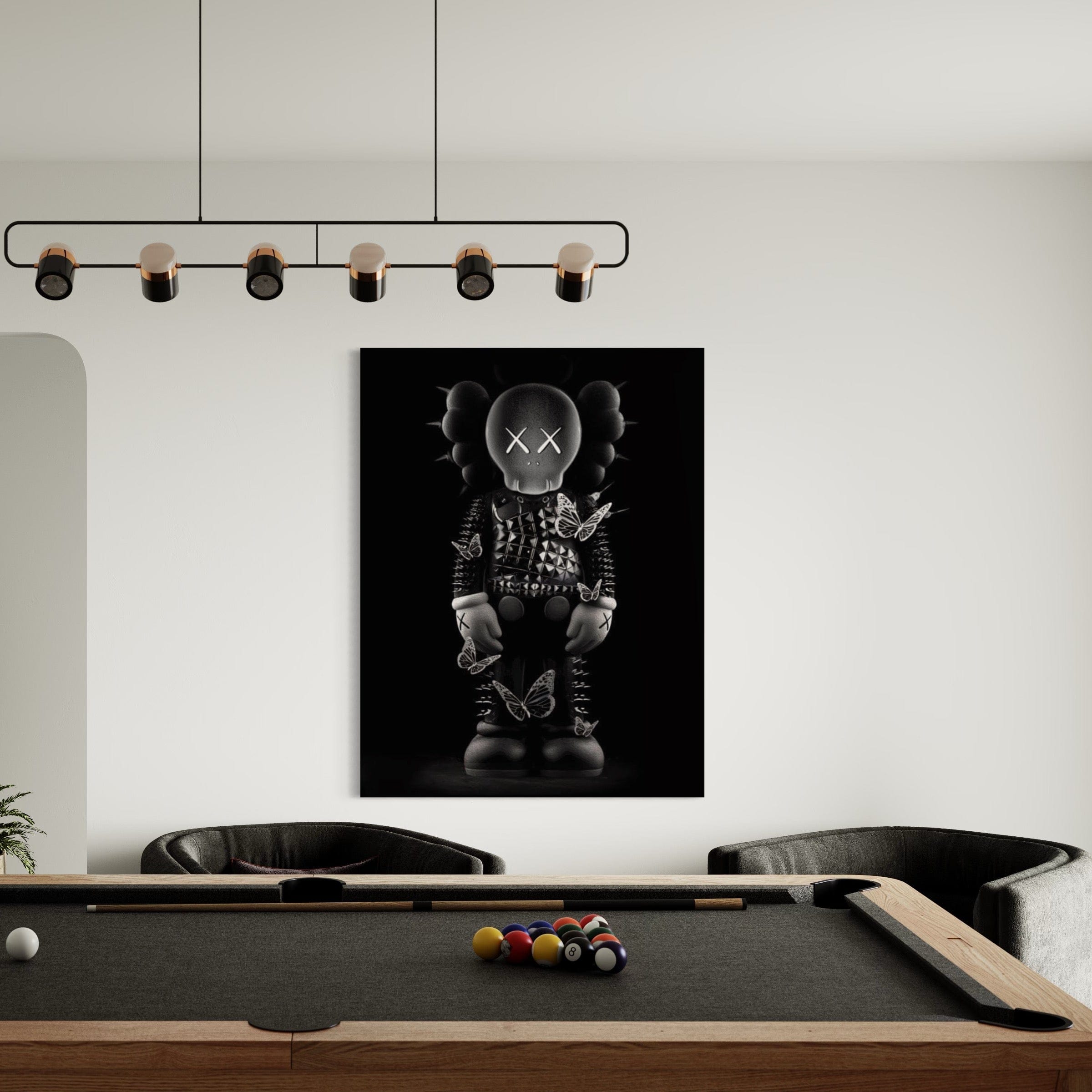 Kaws Black Edition Canvas