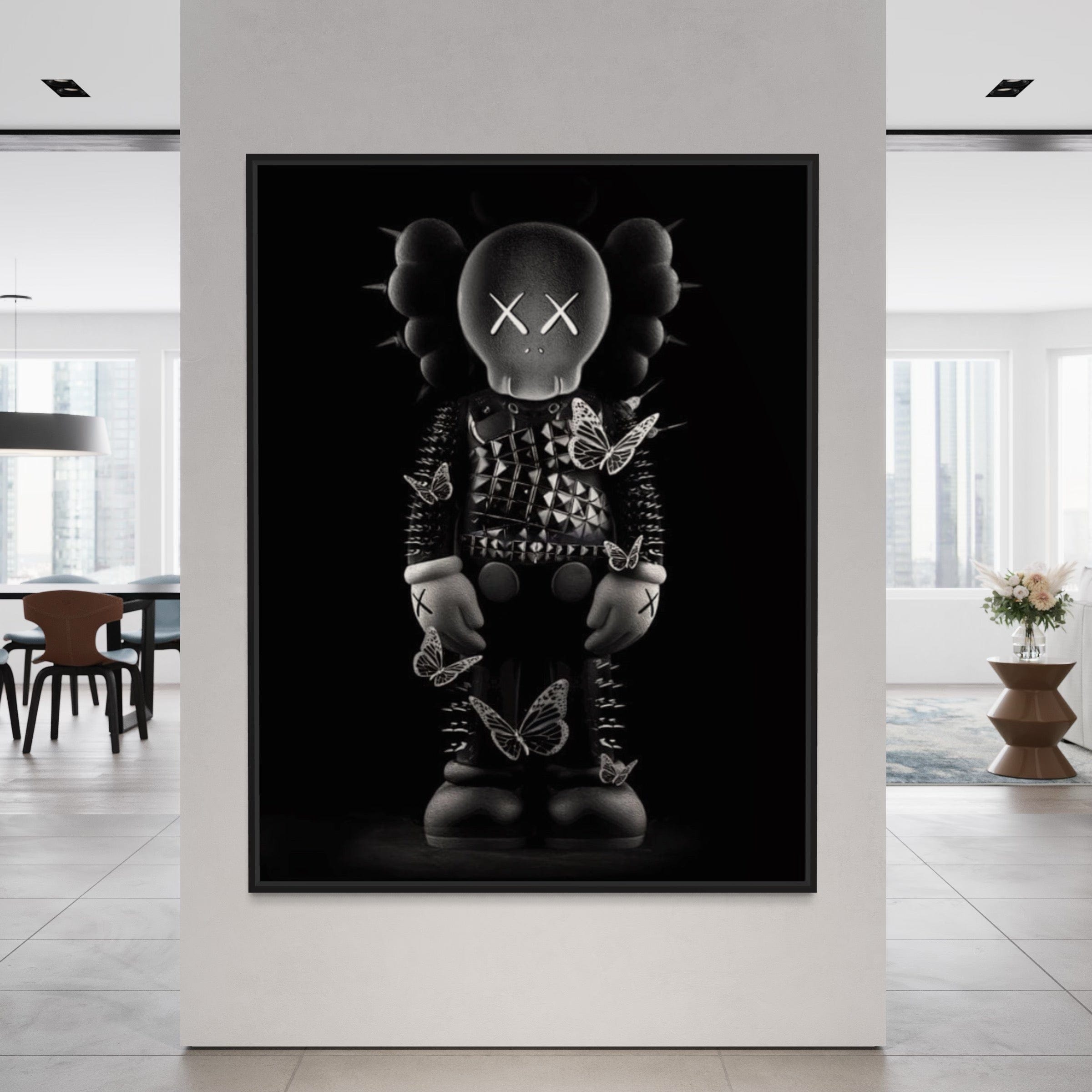 Kaws Black Edition Canvas