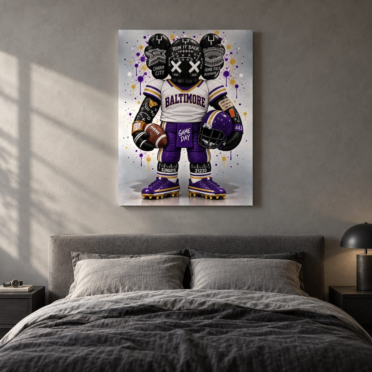 KAWS Style x Baltimore Football