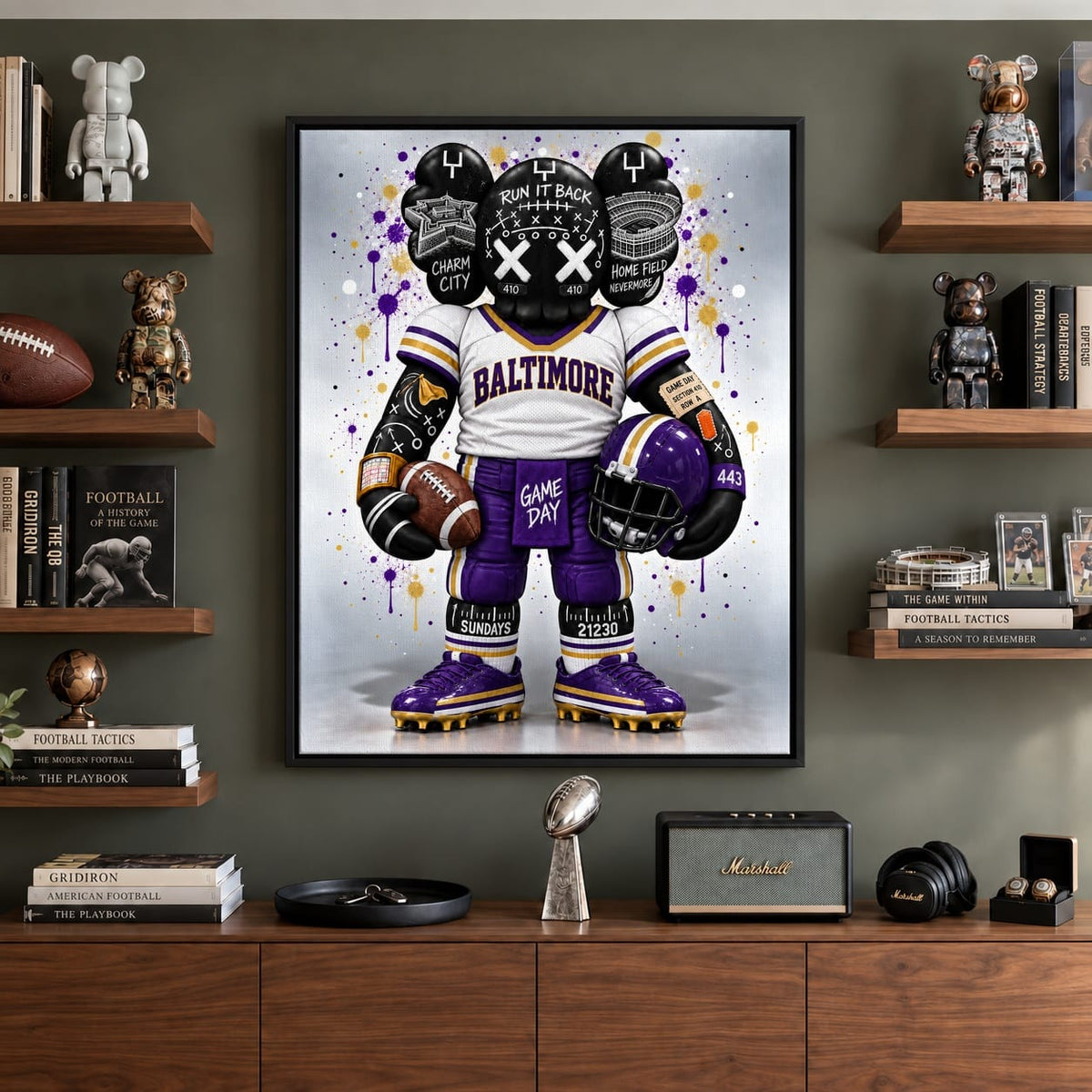 KAWS Style x Baltimore Football