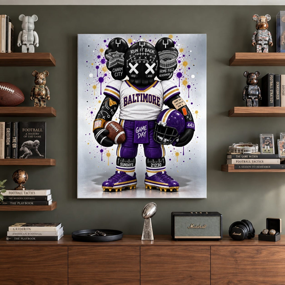 KAWS Style x Baltimore Football