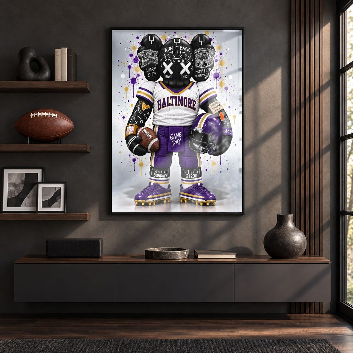 KAWS Style x Baltimore Football