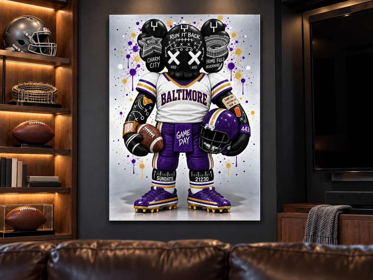 KAWS Style x Baltimore Football