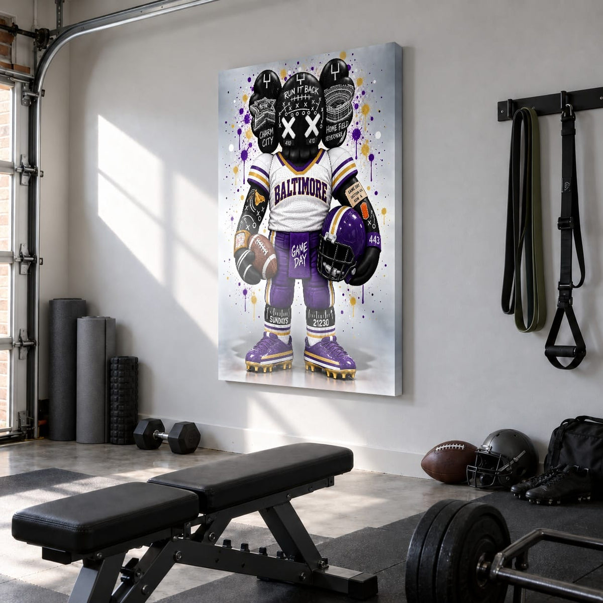 KAWS Style x Baltimore Football