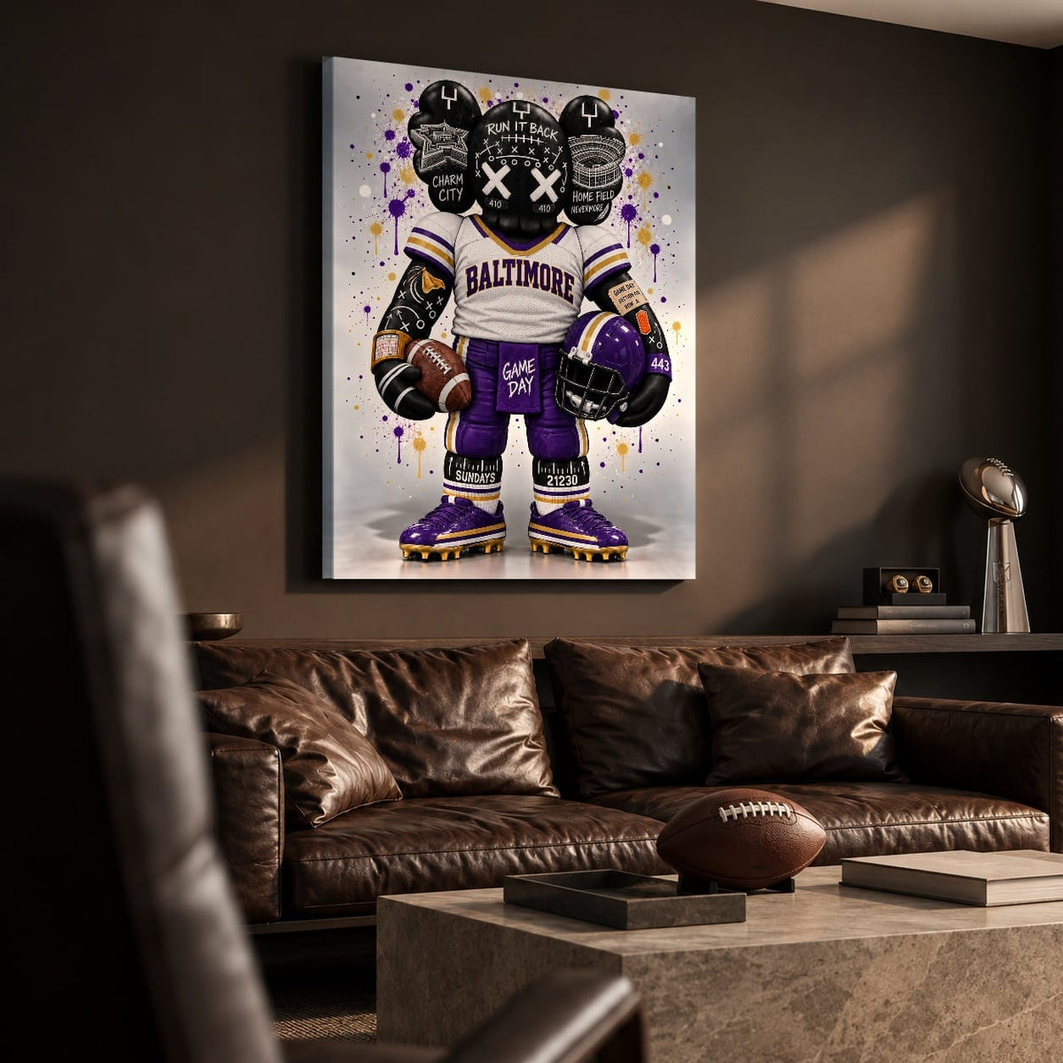 KAWS Style x Baltimore Football