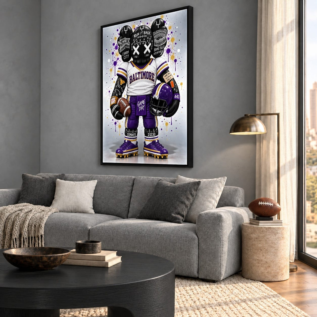 KAWS Style x Baltimore Football