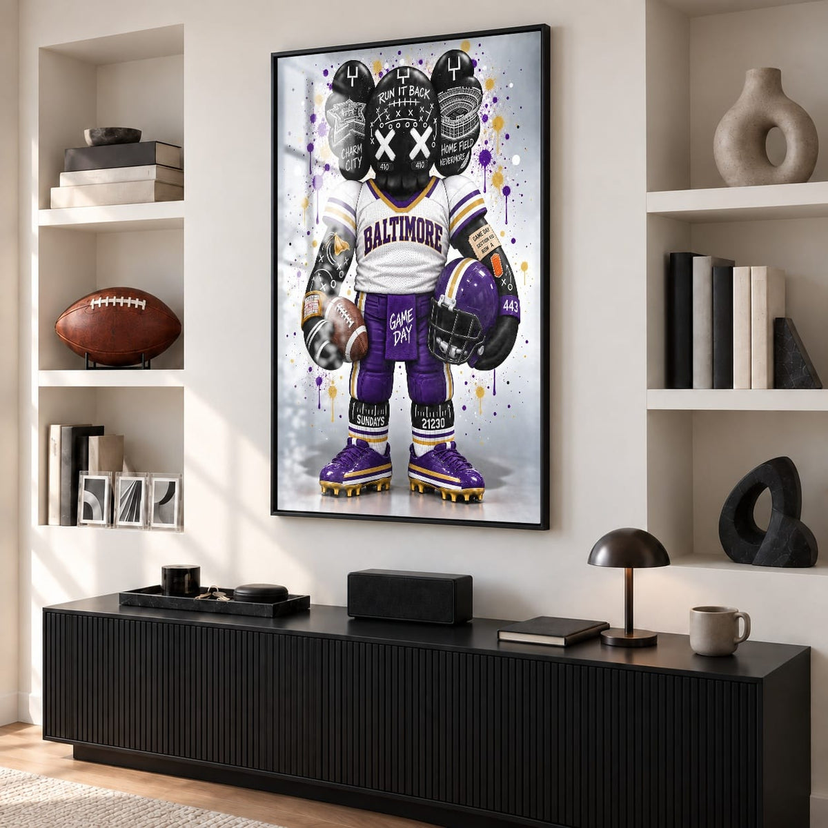 KAWS Style x Baltimore Football