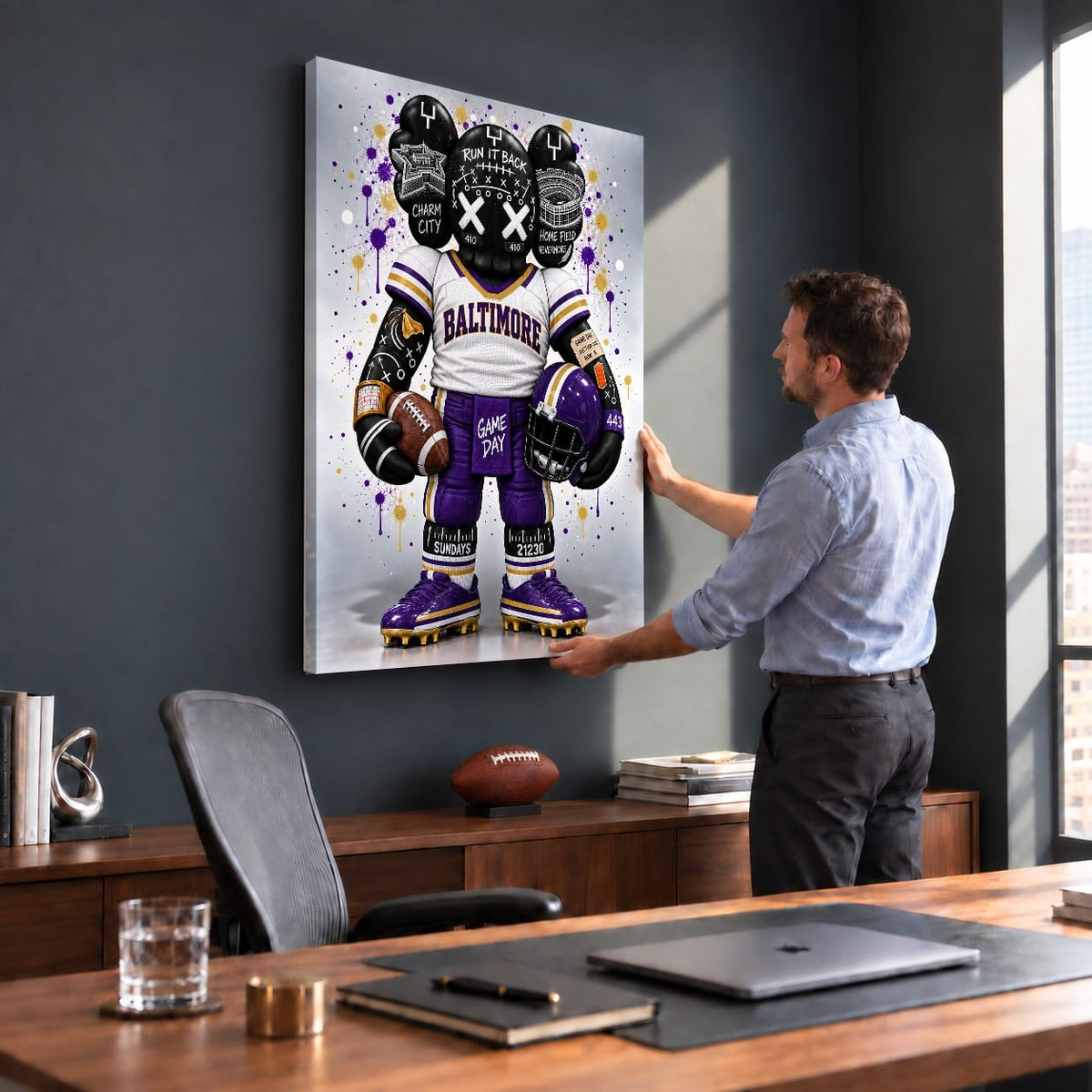 KAWS Style x Baltimore Football