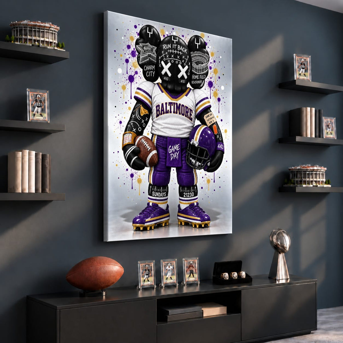 KAWS Style x Baltimore Football