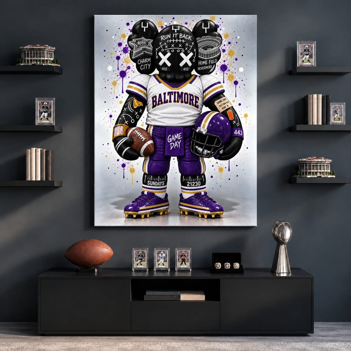 KAWS Style x Baltimore Football