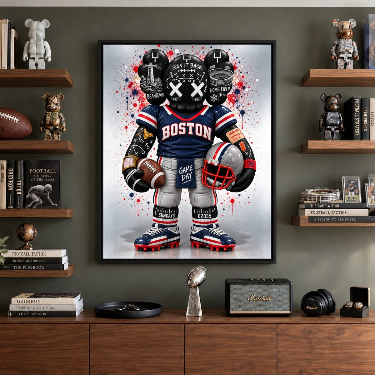 KAWS Style x Boston Football