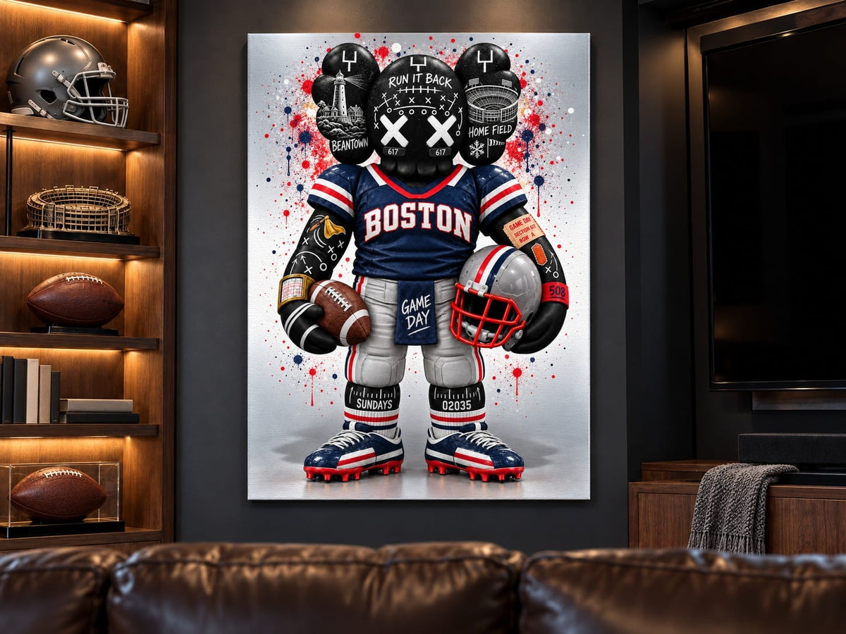 KAWS Style x Boston Football