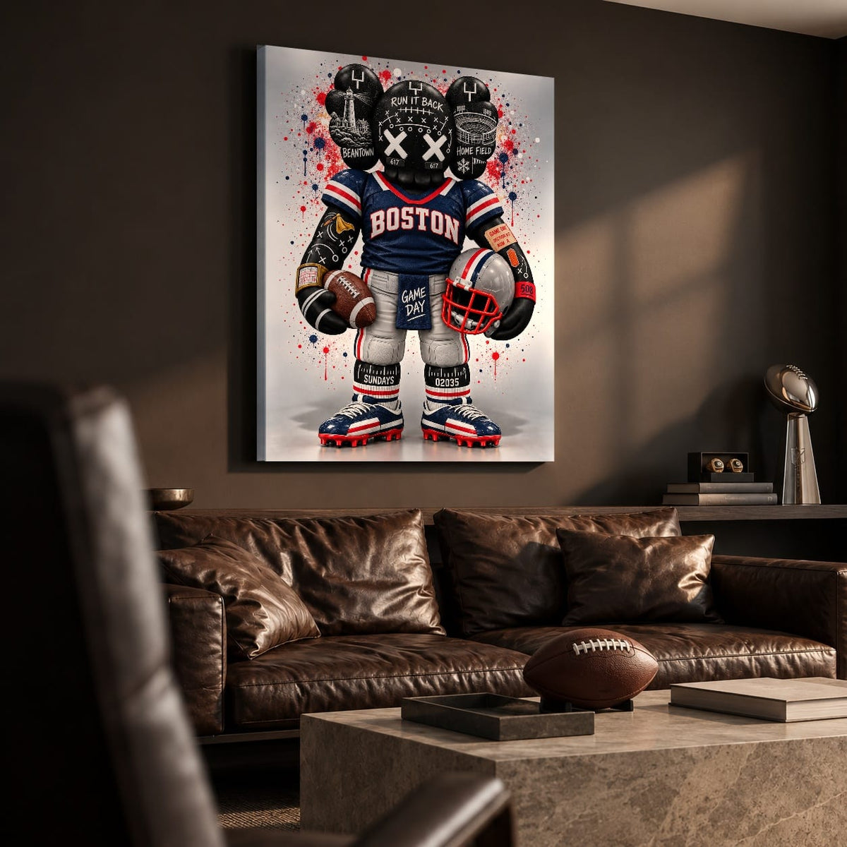 KAWS Style x Boston Football