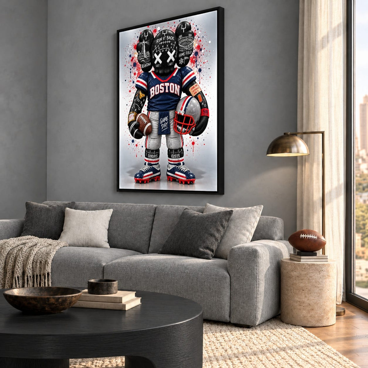 KAWS Style x Boston Football