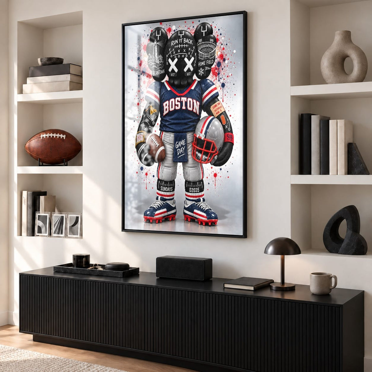 KAWS Style x Boston Football