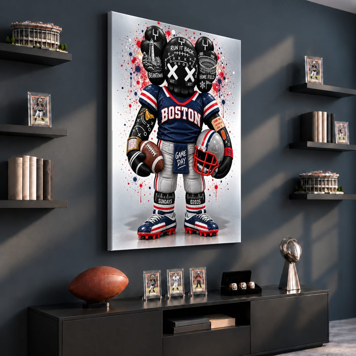 KAWS Style x Boston Football