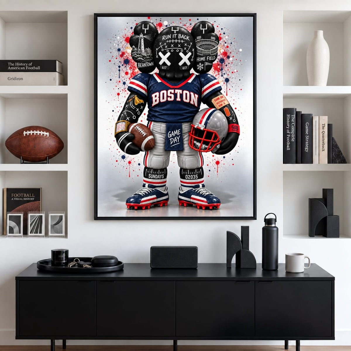 KAWS Style x Boston Football