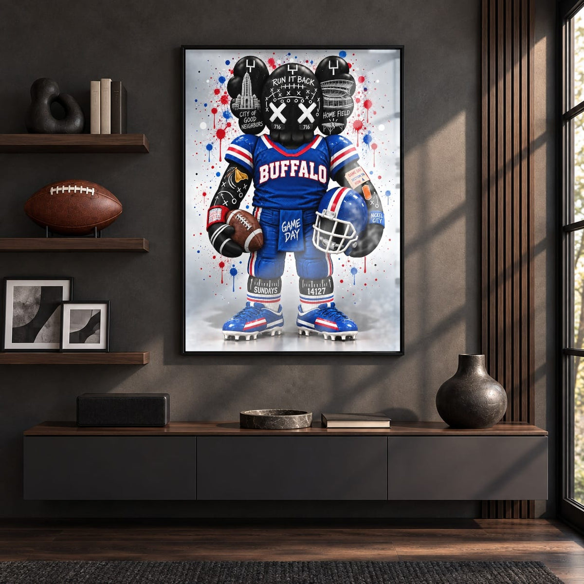 KAWS Style x Buffalo Football