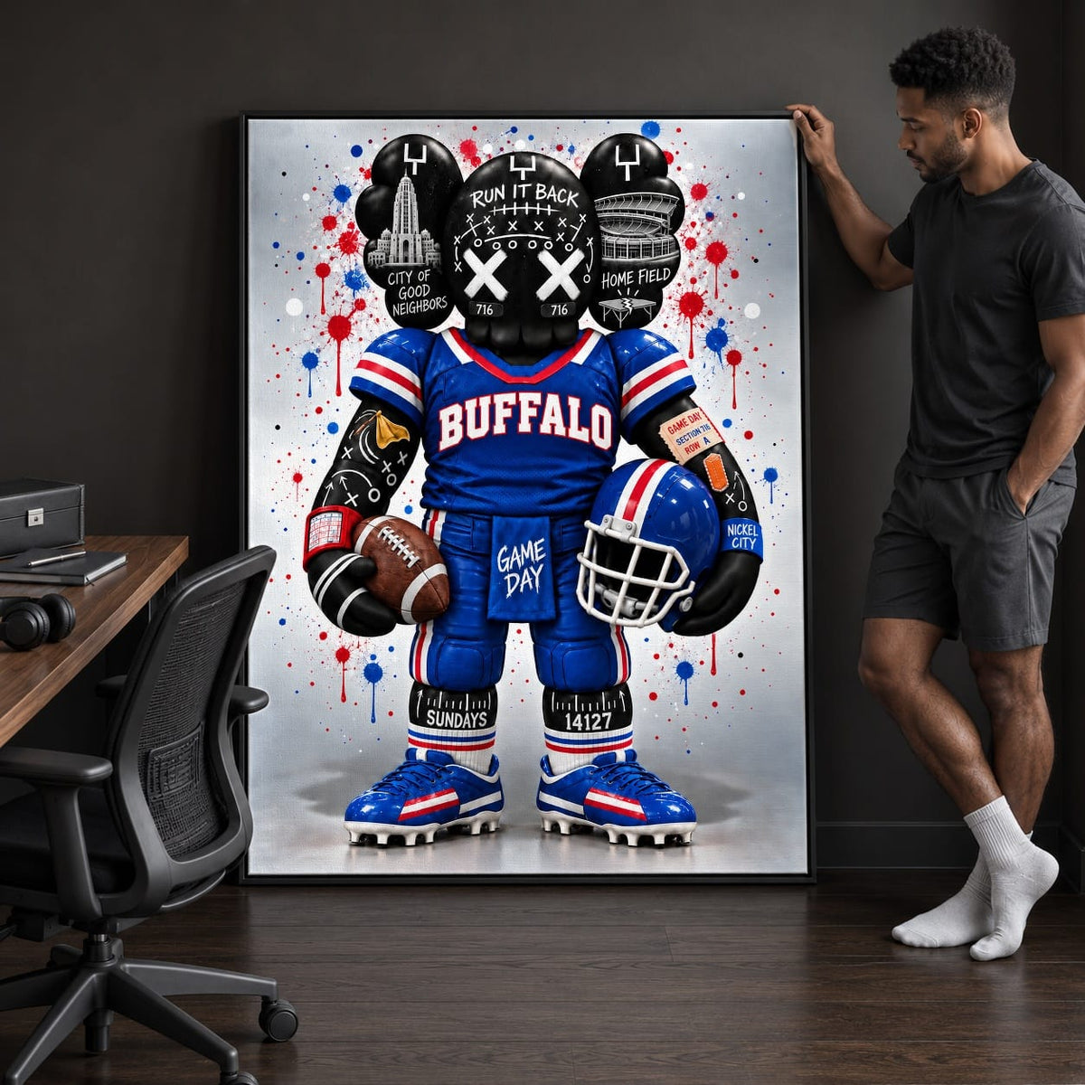 KAWS Style x Buffalo Football