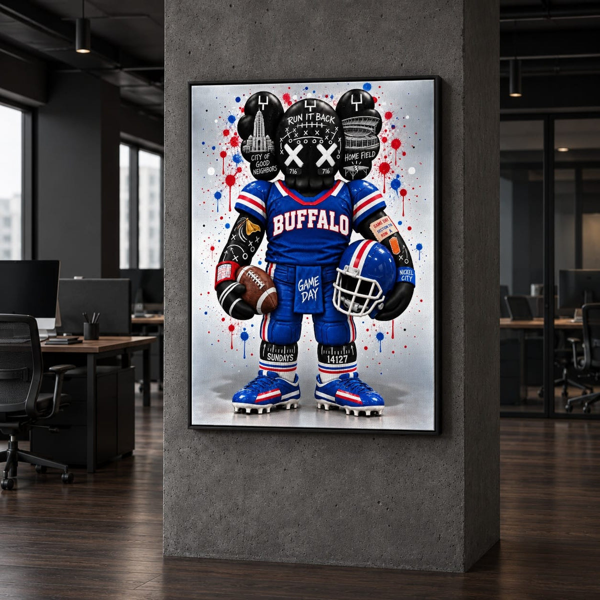 KAWS Style x Buffalo Football