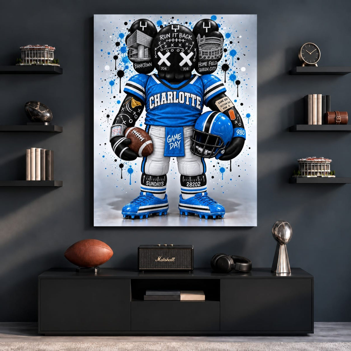KAWS Style x Charlotte Football