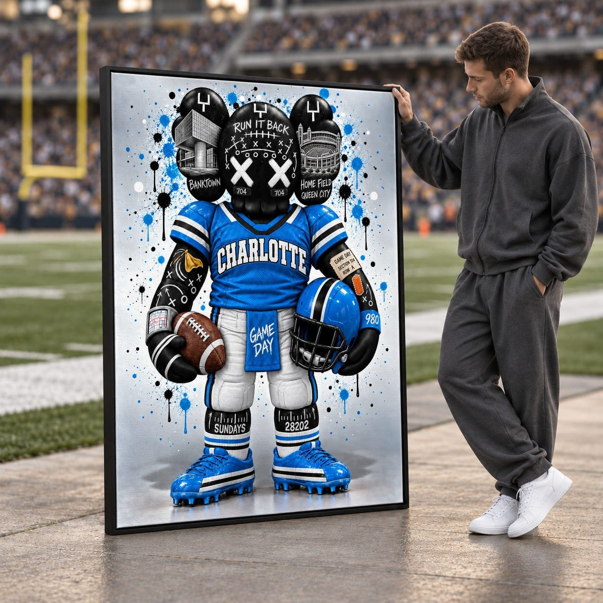 KAWS Style x Charlotte Football