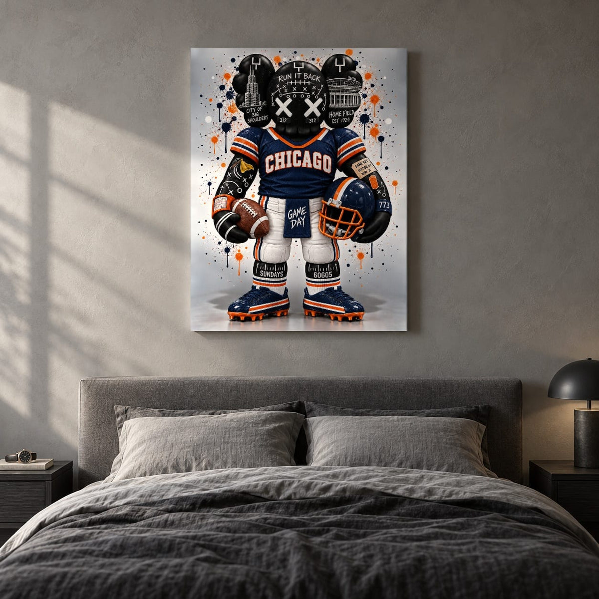 KAWS Style x Chicago Football