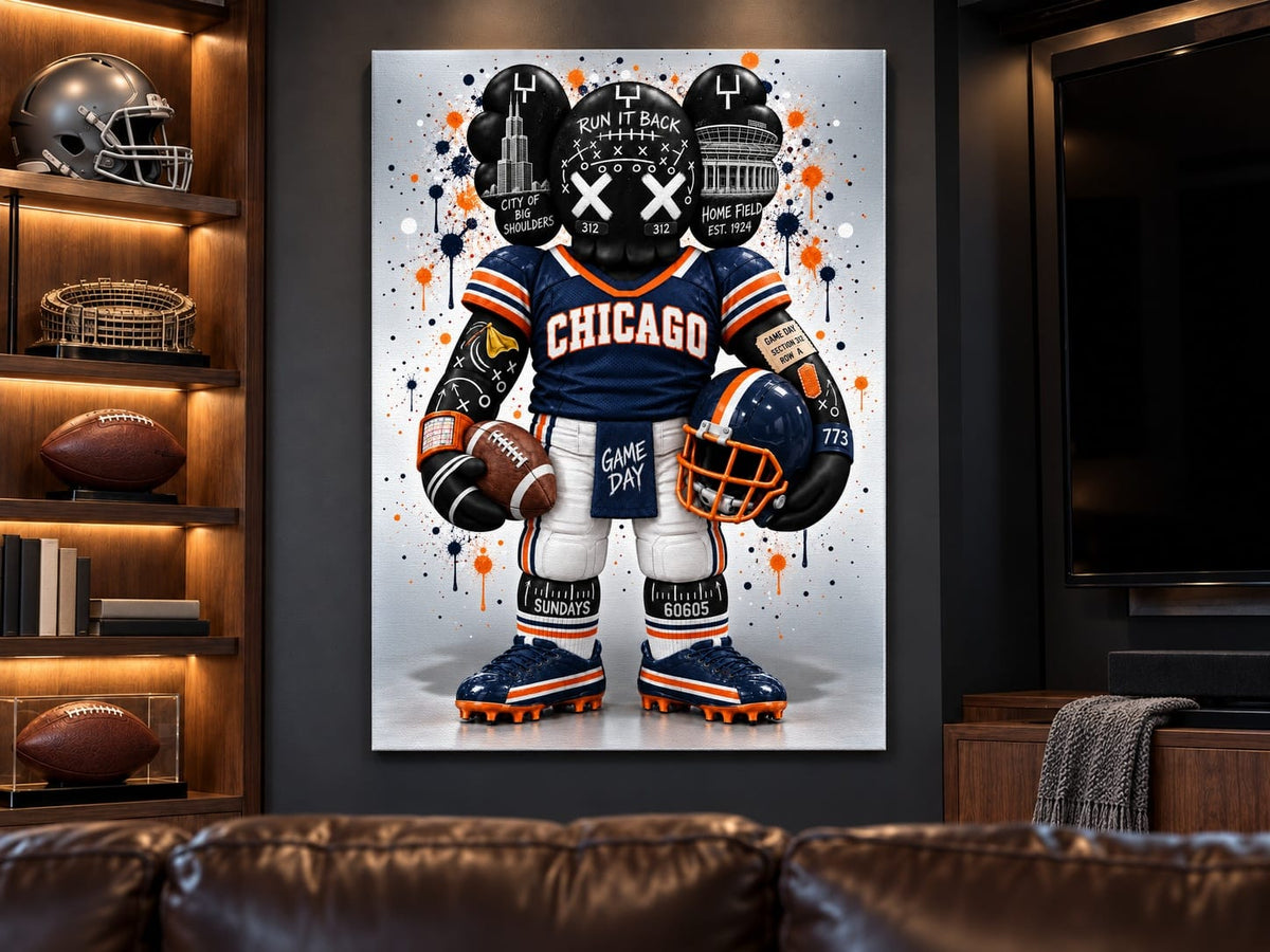 KAWS Style x Chicago Football