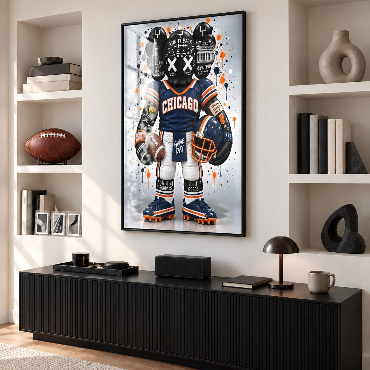 KAWS Style x Chicago Football