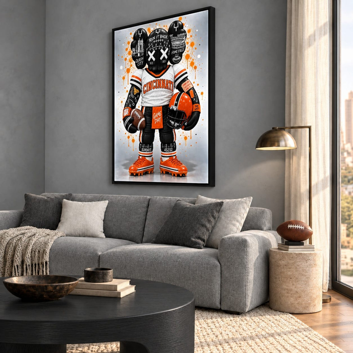 KAWS Style x Cincinnati Football