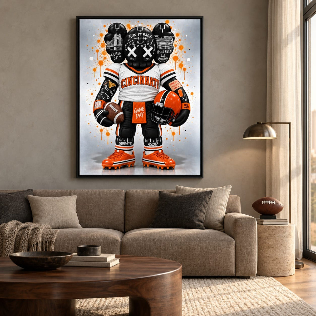 KAWS Style x Cincinnati Football