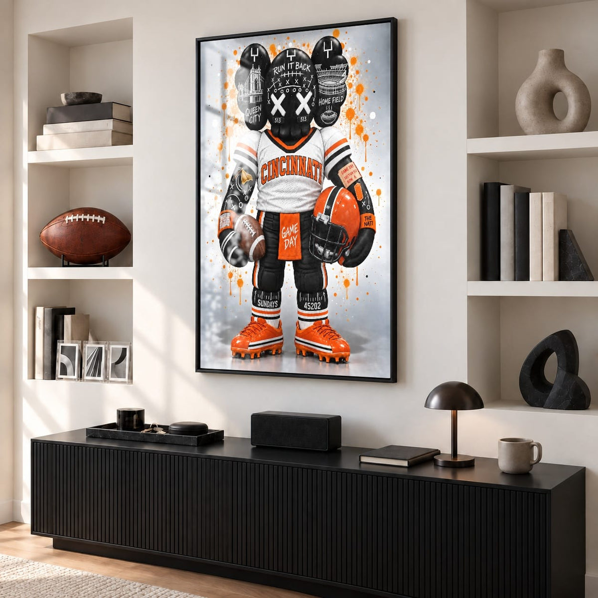 KAWS Style x Cincinnati Football