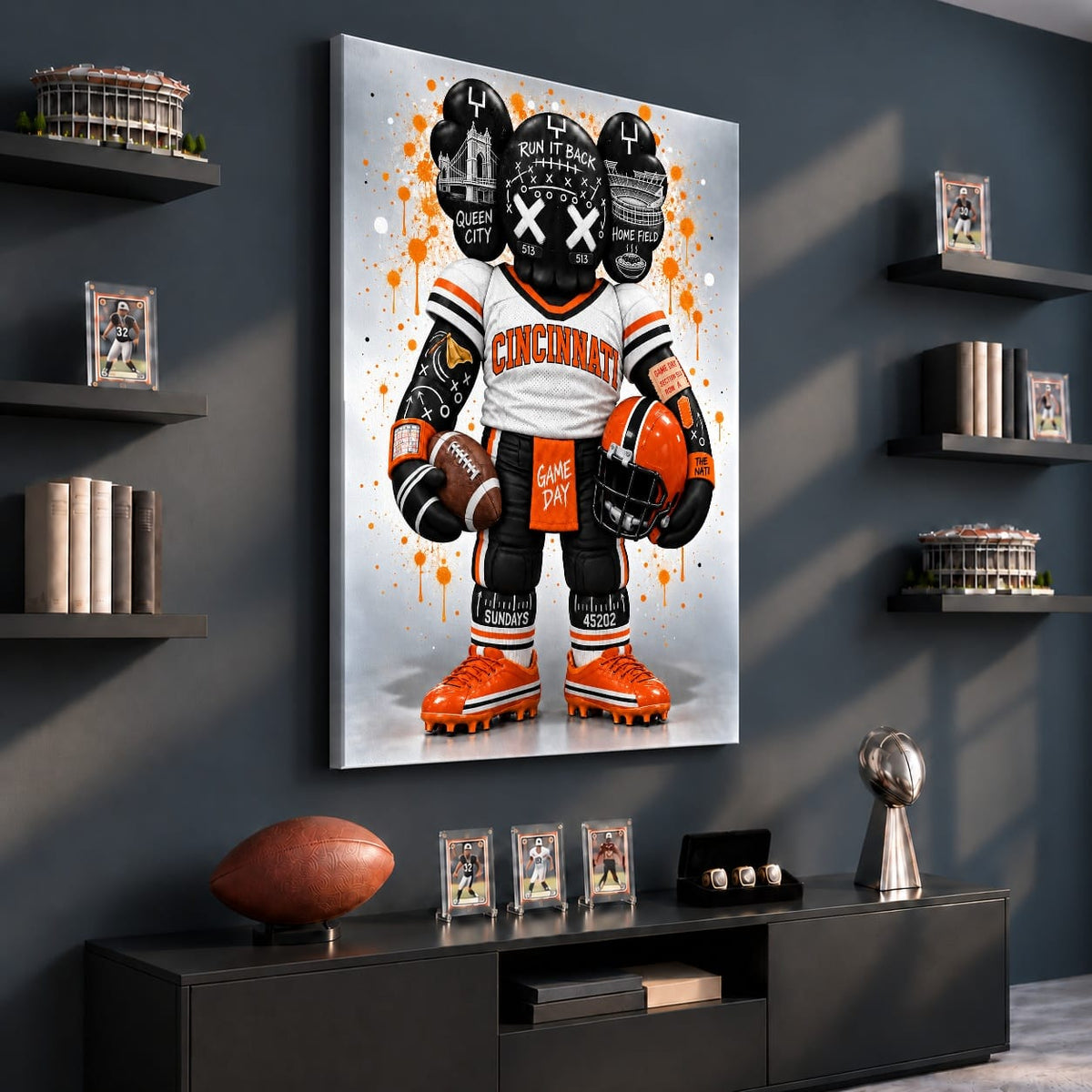 KAWS Style x Cincinnati Football