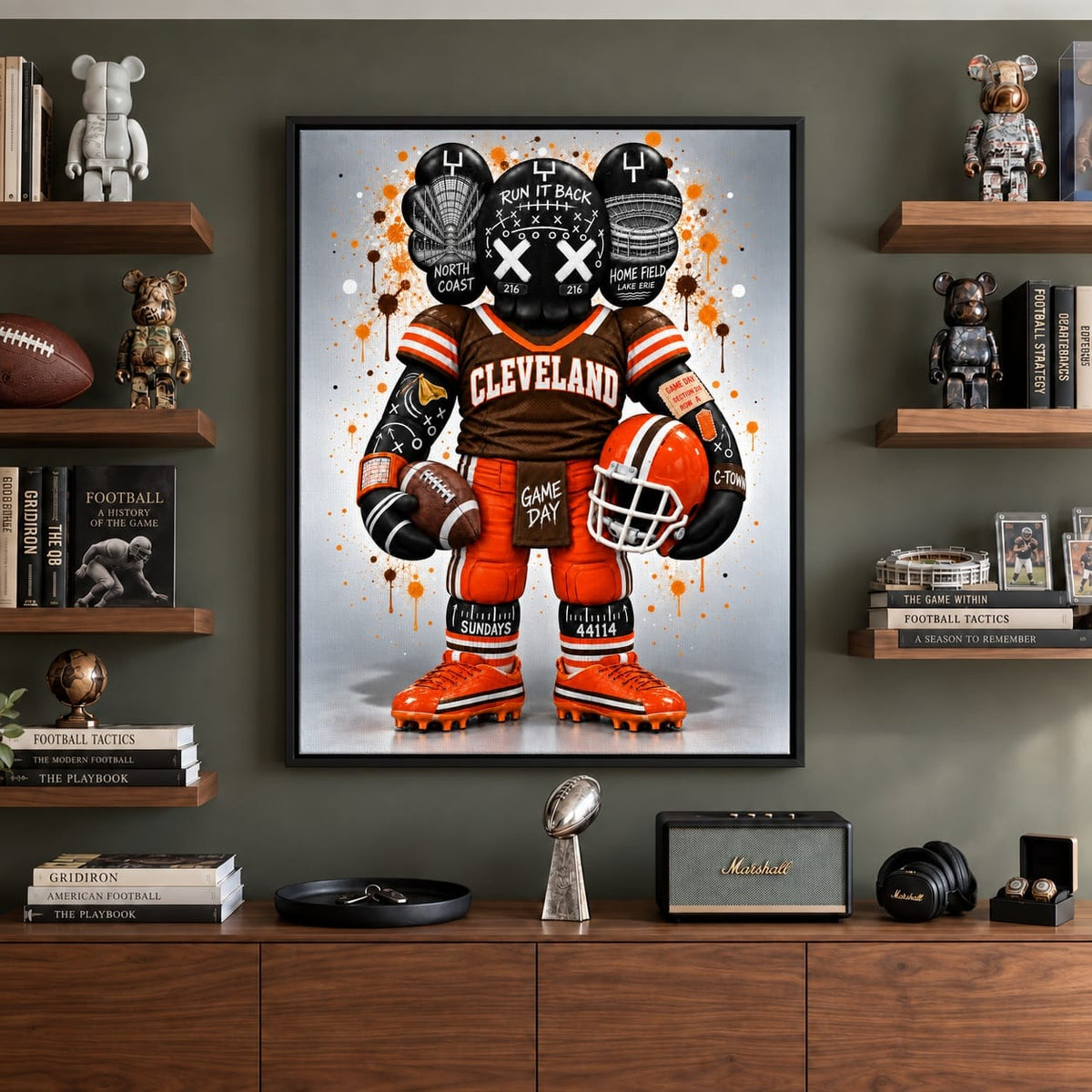 KAWS Style x Cleveland Football