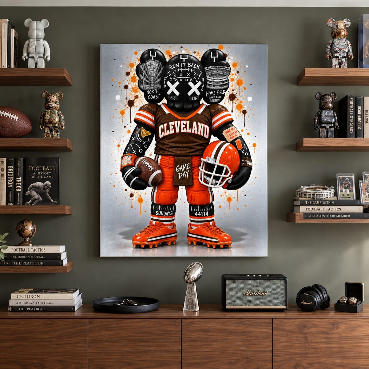 KAWS Style x Cleveland Football