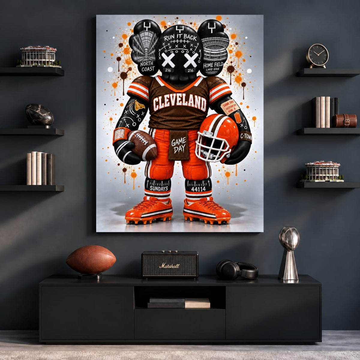 KAWS Style x Cleveland Football