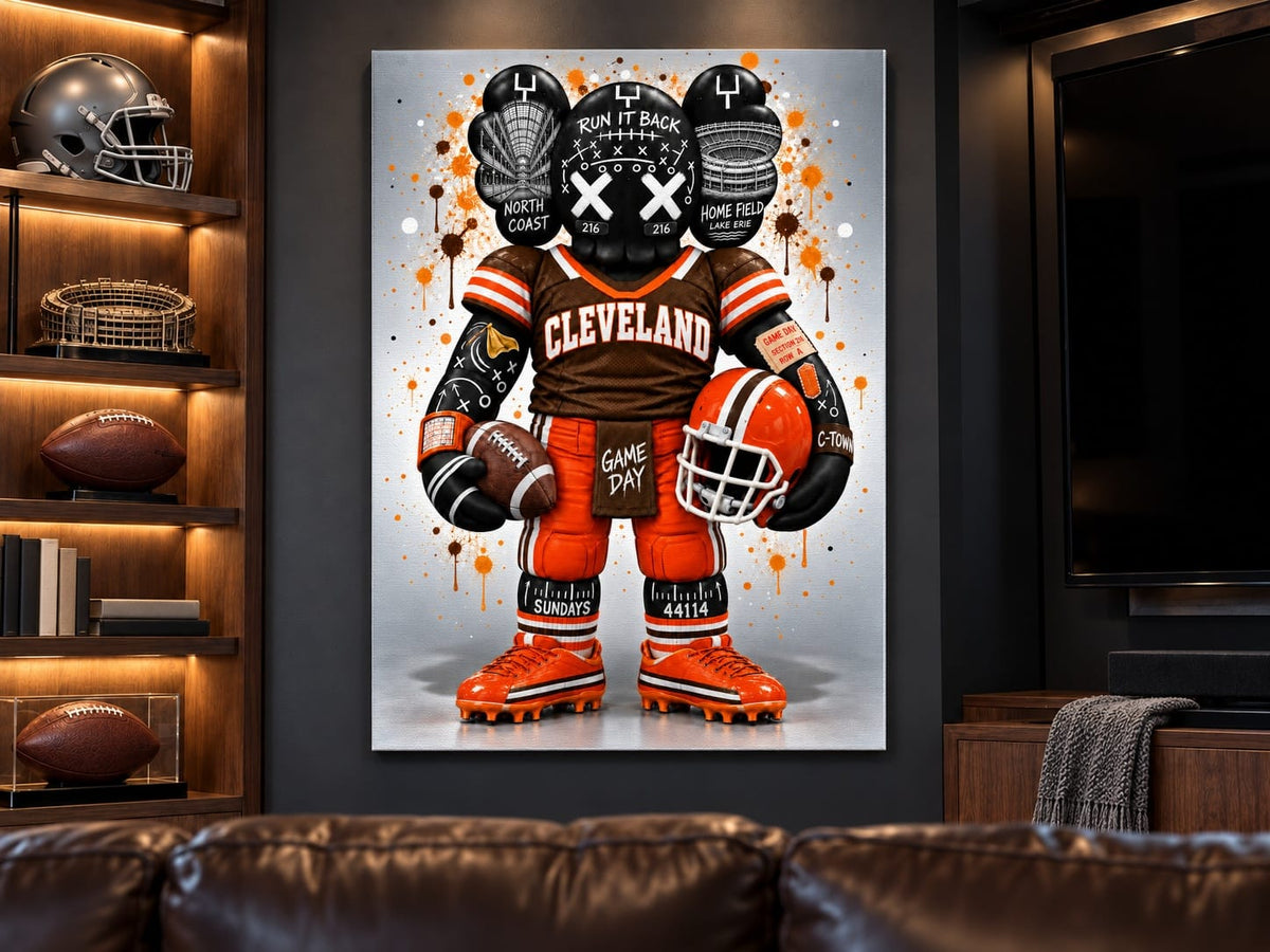 KAWS Style x Cleveland Football