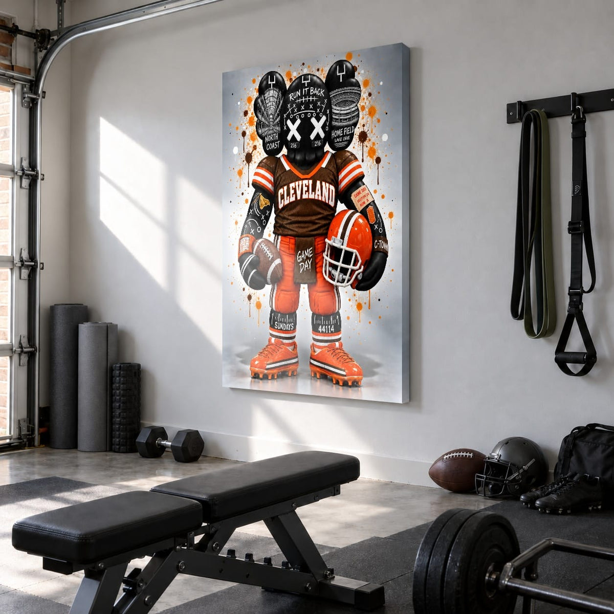 KAWS Style x Cleveland Football
