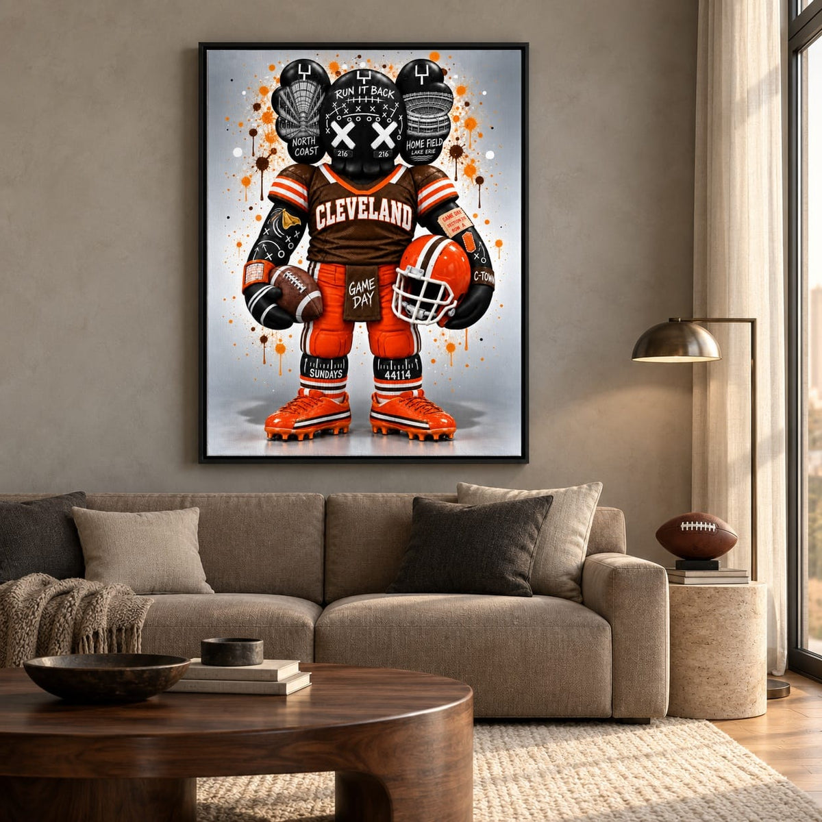 KAWS Style x Cleveland Football