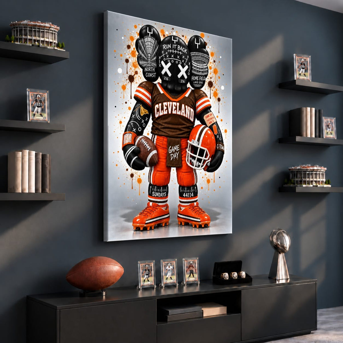 KAWS Style x Cleveland Football