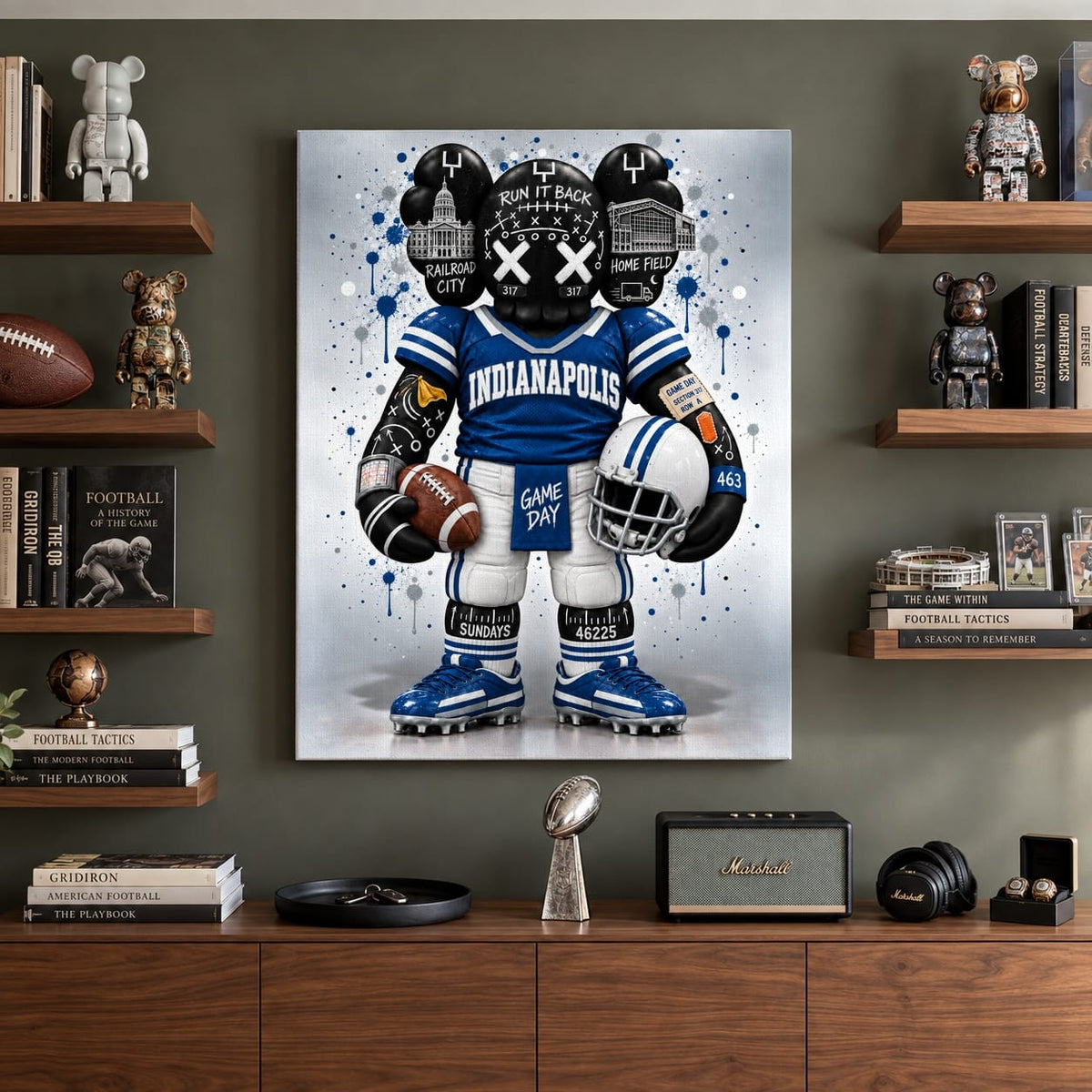 KAWS Style x Indianapolis Football