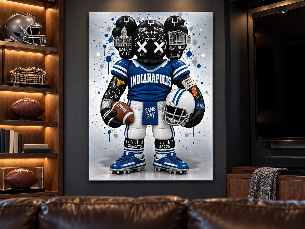 KAWS Style x Indianapolis Football