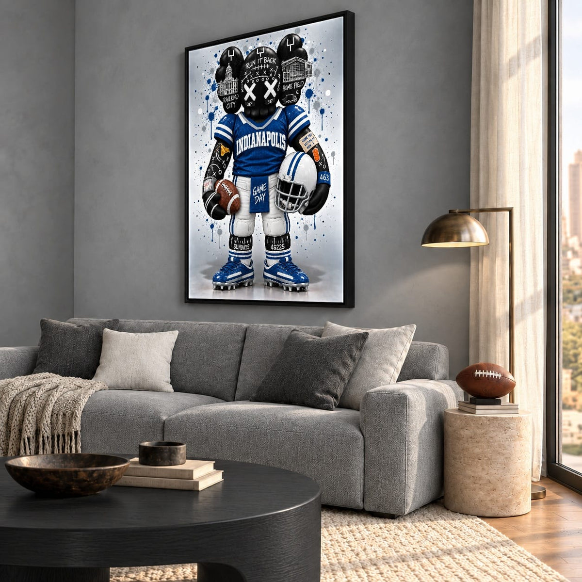 KAWS Style x Indianapolis Football