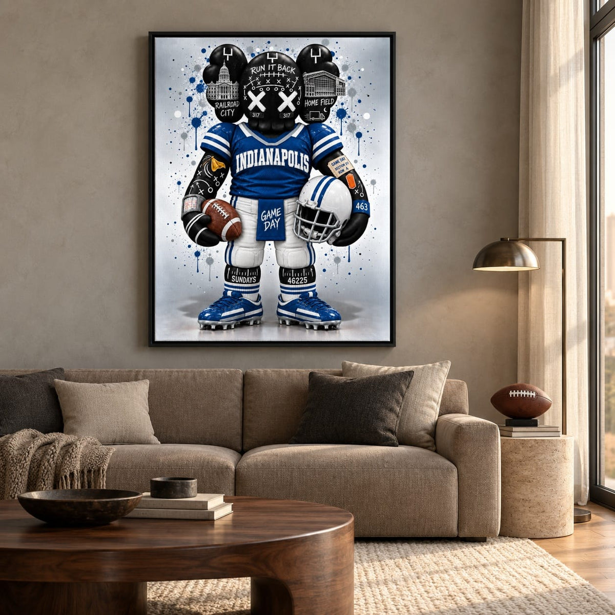 KAWS Style x Indianapolis Football